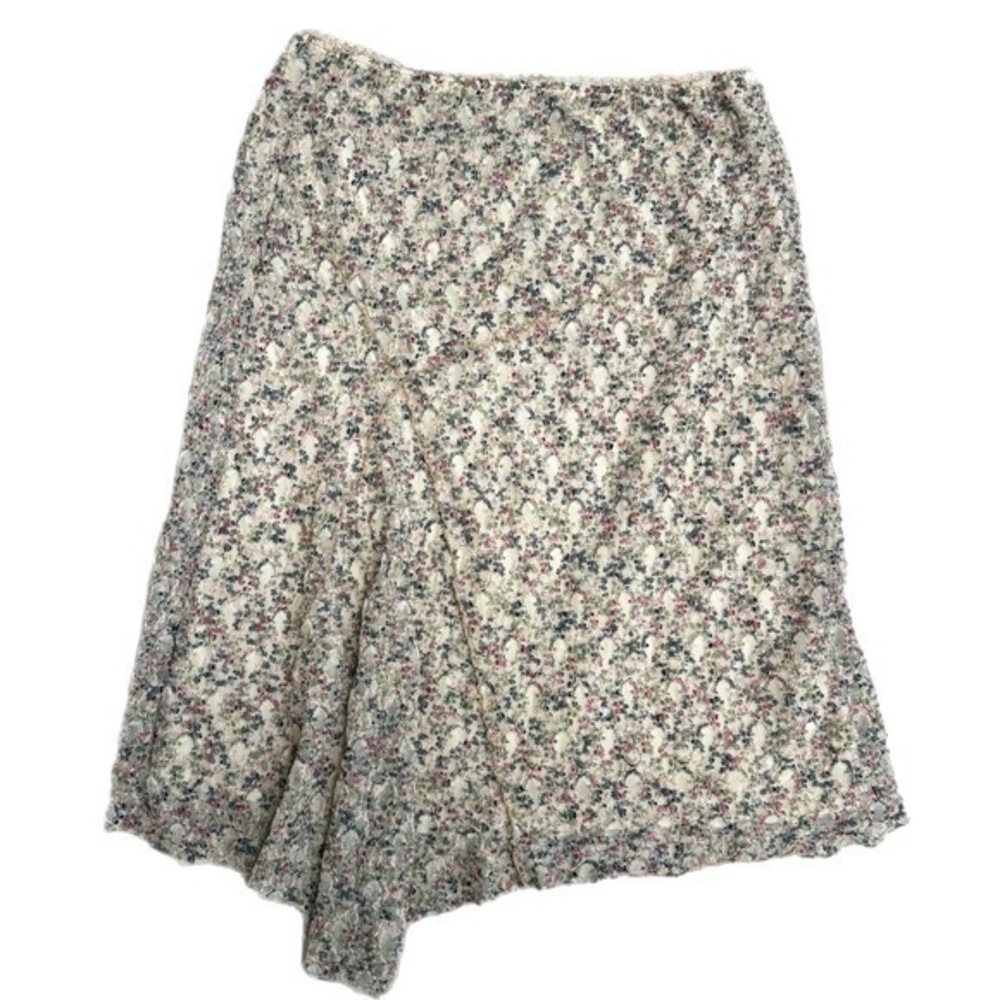 Y2K Bisou Bisou Floral Spring Fairy Floral Whimsical Cottagecore Skirt